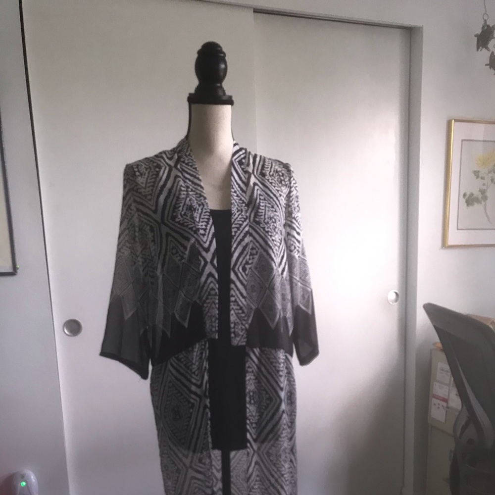 Full length Sheer Kimono